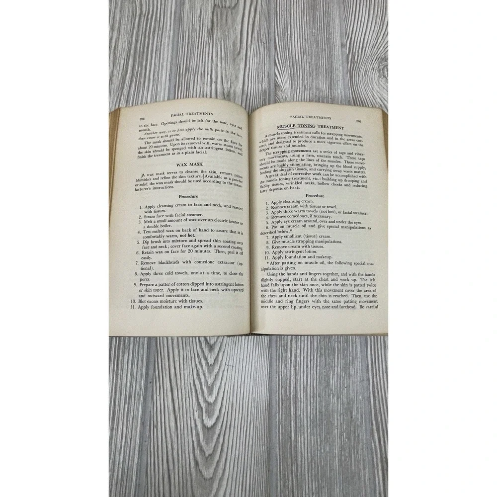VTG 1959 Standard Textbook Cosmetology Cape Girardeau School of Beauty Culture